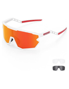 Gafas de sol deportivas GIEADUN con 3 lentes intercambiables