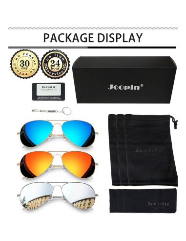 Gafas de sol polarizadas Joopin UV400 para hombres y mujeres
