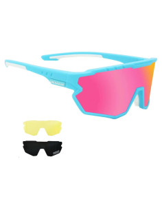 Gafas de sol deportivas GIEADUN con 3 lentes intercambiables