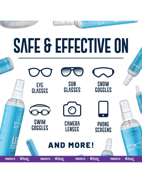 Limpiador de Lentes Nano Magic Ultra Clarity 3 Paquetes 177 ml