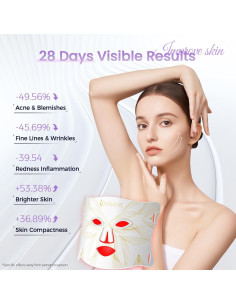 Máscara de Luz LED Lovsheme para Rejuvenecimiento Facial 2