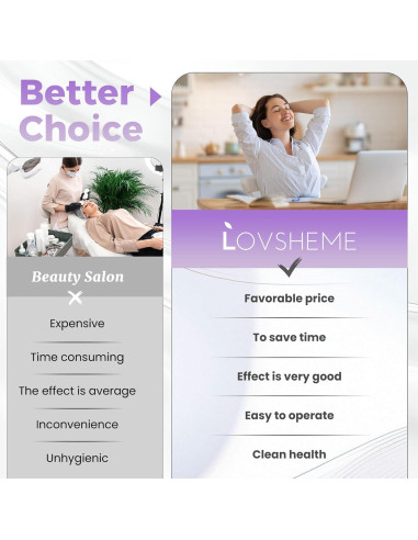 Máscara de Luz LED Lovsheme para Rejuvenecimiento Facial