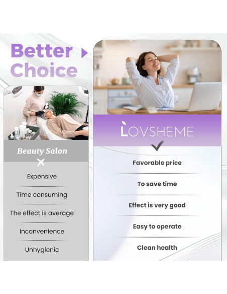 Máscara de Luz LED Lovsheme para Rejuvenecimiento Facial