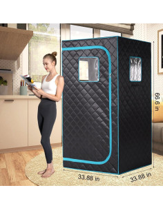 Sauna Infrarroja Portátil Hoolife para 1 Persona 660nm 2
