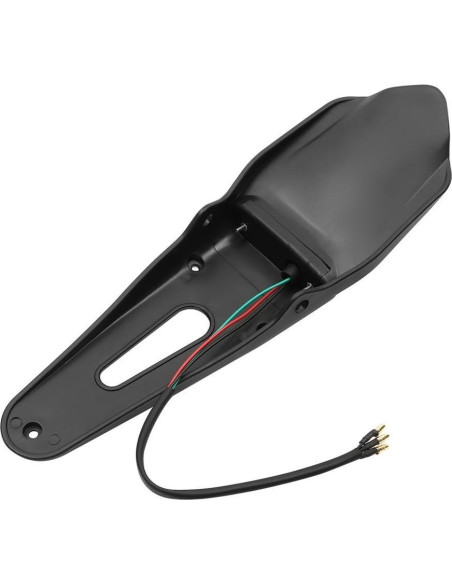 Luz de freno trasera LED roja TASWK para motocicletas