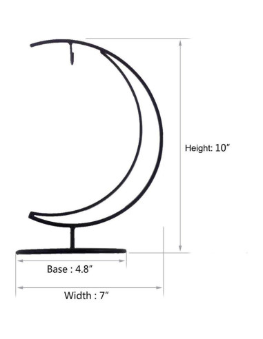 Soporte de Exhibición Archi para Decoración de Hogar 25 cm