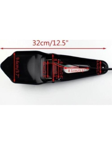 Luz de freno trasera LED roja TASWK para motocicletas