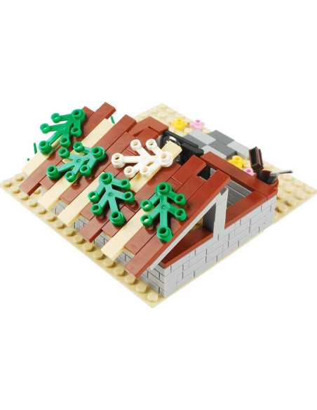 Juego de Bloques de Construcción BAENRCY Granja 100 Piezas