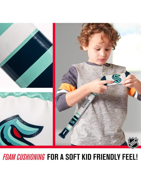 Conjunto Hockey Suave Franklin Sports NHL Seattle Kraken