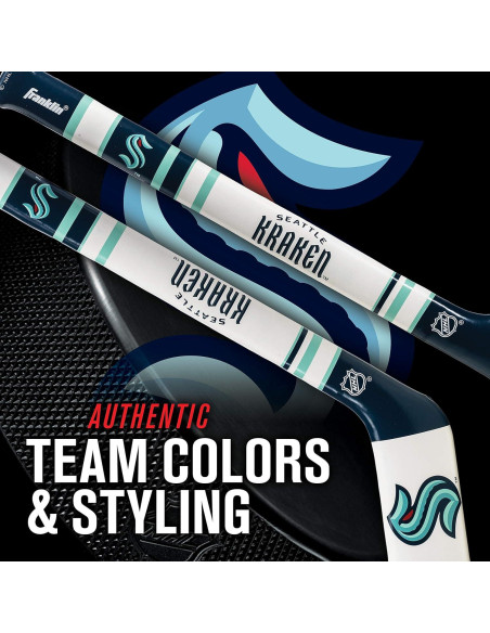 Conjunto Hockey Suave Franklin Sports NHL Seattle Kraken