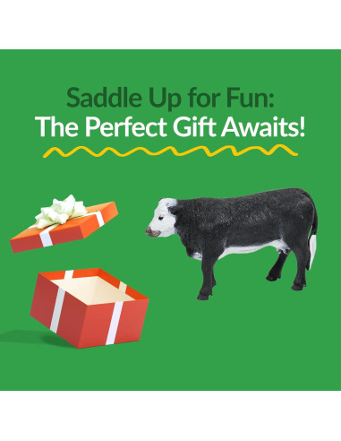 Juguetes de Granja Big Country Vaca y Ternero Black Baldy