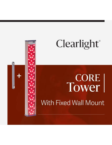 Torre de Terapia de Luz Roja Clearlight CORE - Alivio y Rejuvenecimiento