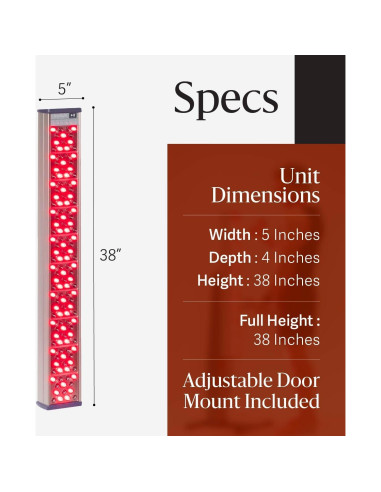 Torre de Luz Roja Clearlight CORE - Alivio del Dolor y Piel Joven