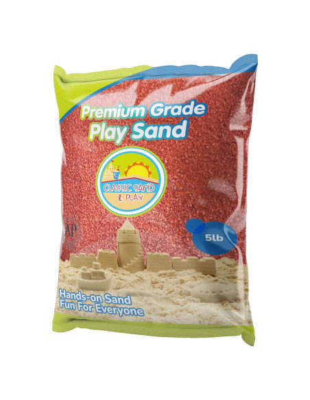 Arena de Juego Naranja CLASSIC SAND 2,27 kg Suave y Segura