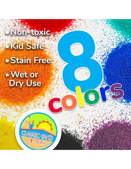 Arena de Juego Naranja CLASSIC SAND 2,27 kg Suave y Segura