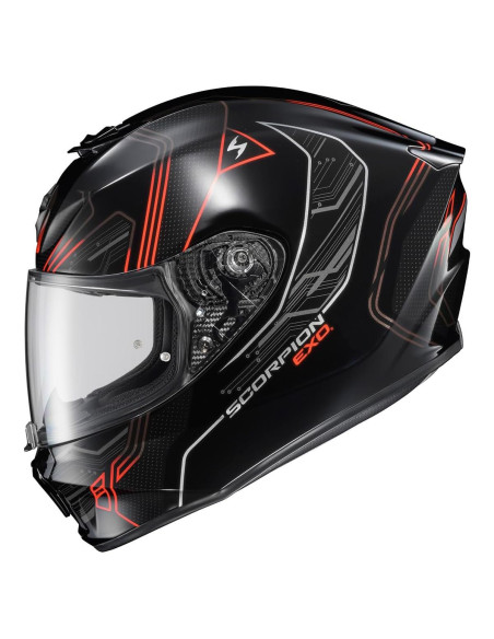 Casco Integral ScorpionEXO EXO-R330 Rojo Grande Bluetooth