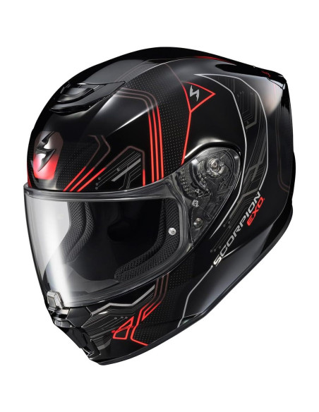 Casco Integral ScorpionEXO EXO-R330 Rojo Grande Bluetooth
