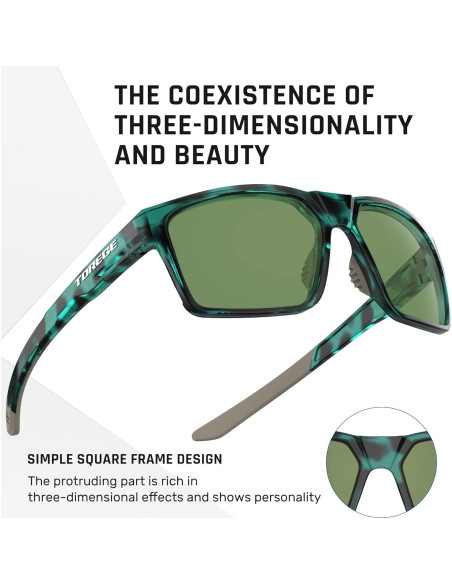 Gafas de sol deportivas TOREGE TR65 polarizadas UV400