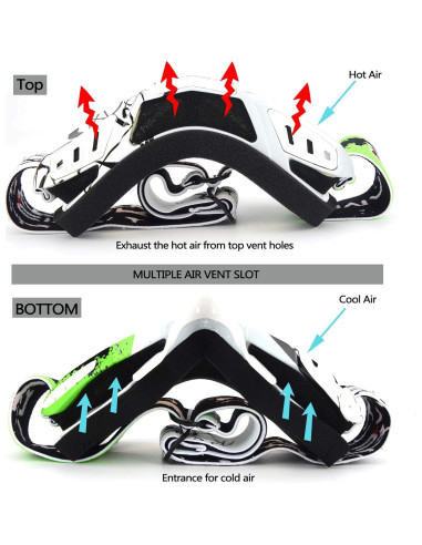 Gafas de protección Ubelly S218 para motocross y ATV