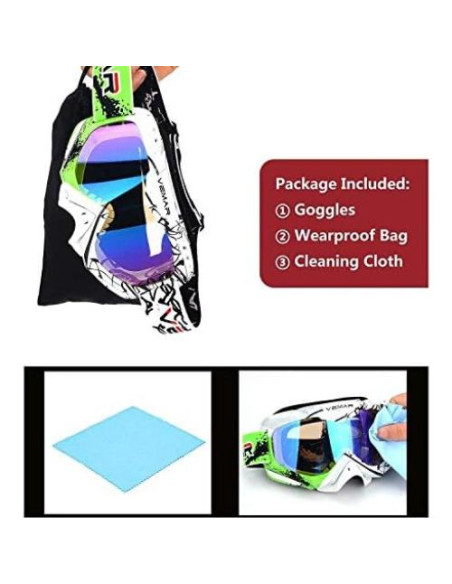 Gafas de protección Ubelly S218 para motocross y ATV