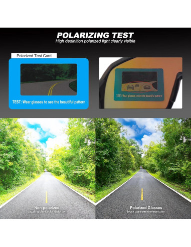 Gafas de Ciclismo BangLong UV400, Ligeras y Comodas