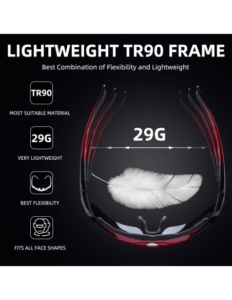 Gafas de Sol ROCKBROS Deportivas Polarizadas UV400 Ciclismo