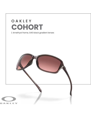 Gafas de sol Oakley Cohort OO9301 para mujeres + Accesorios