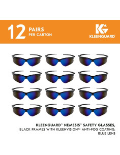 Gafas de Seguridad KleenGuard V30 Nemesis - 12 Pares 2