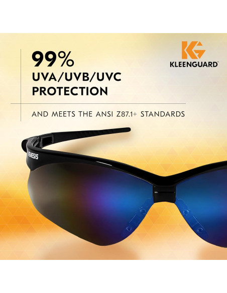 Gafas de Seguridad KleenGuard V30 Nemesis - 12 Pares