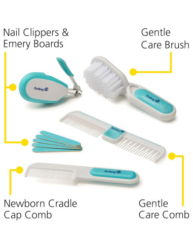 Kit de Cuidado y Aseo Deluxe Safety 1st, 25 Piezas, Azul