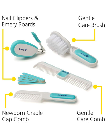 Kit de Cuidado y Aseo Deluxe Safety 1st, 25 Piezas, Azul Kit de Cuidado y Aseo Deluxe Safety 1st, 25 Piezas, Azul