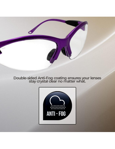 Gafas de seguridad Global Vision Cougar Lentes Transparentes