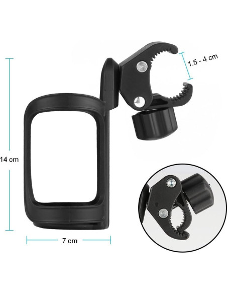 Soporte para Tazas Accmor Universal para Sillas de Ruedas y Andadores