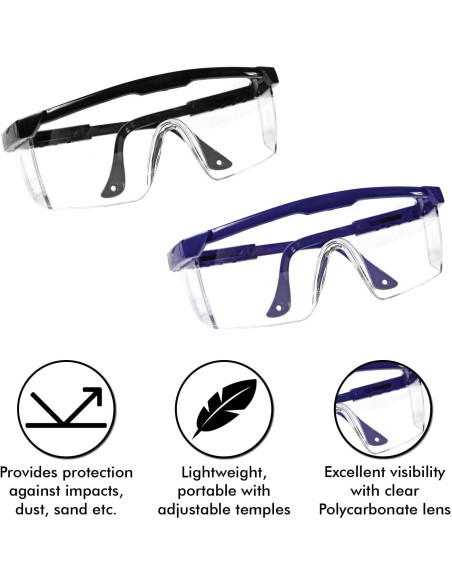 Gafas de Seguridad Millennial Essentials Ajustables Antiempañante