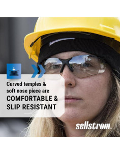 Gafas de Seguridad Sellstrom S72302, Antiempañante, UV 99% 2