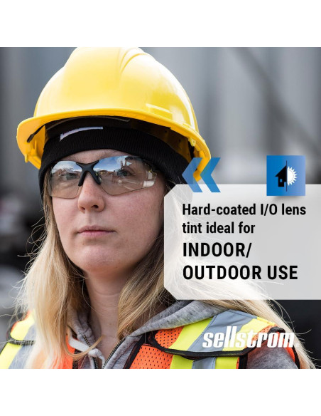 Gafas de Seguridad Sellstrom S72302, Antiempañante, UV 99%