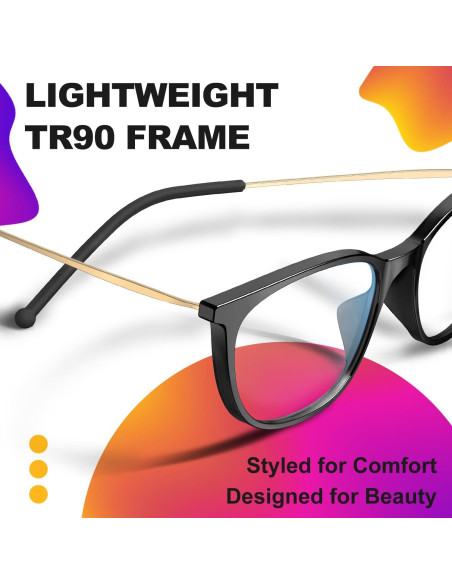 Gafas VISOONE Gael Antideslizantes TR90 Luz Azul Talla M