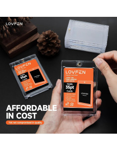 Soportes Magnéticos para Tarjetas LOVFEN 50 Unidades 35pt 2