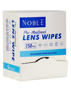 Toallitas para Lentes Noble 150 Unidades Limpieza Efectiva 2