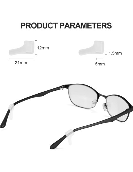 Sujetadores Antideslizantes Lvvfit para Gafas - 10 Pares
