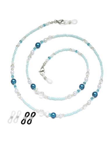 Cadena de Gafas ERNAULO con Perlas para Mujeres 73.66 cm