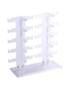 Soporte para Gafas YF-ANEN 10 pares 2 filas plástico