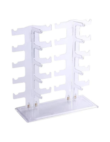 Soporte para Gafas YF-ANEN 10 pares 2 filas plástico
