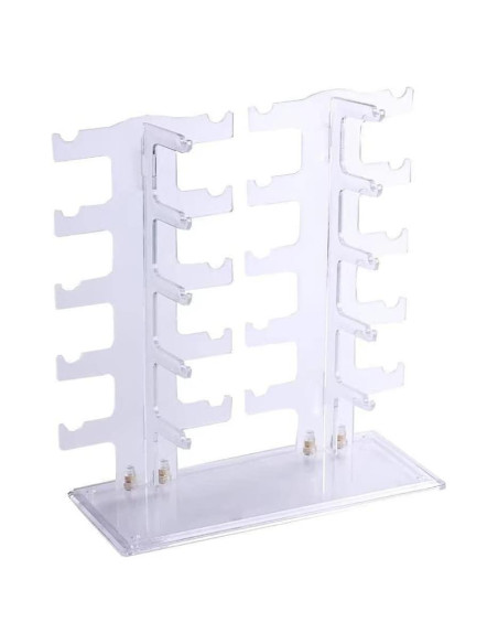 Soporte para Gafas YF-ANEN 10 pares 2 filas plástico