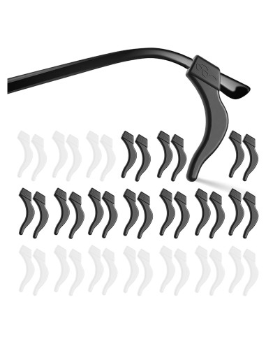 20 Pares Sujetadores Gafas Silicona Antideslizantes TUOPUSIDA