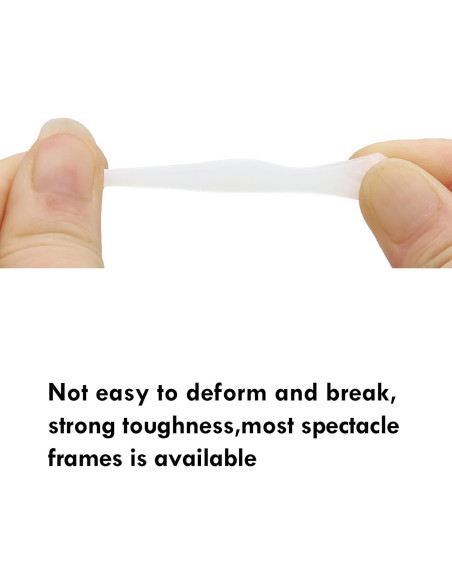 20 Pares Sujetadores Gafas Silicona Antideslizantes TUOPUSIDA