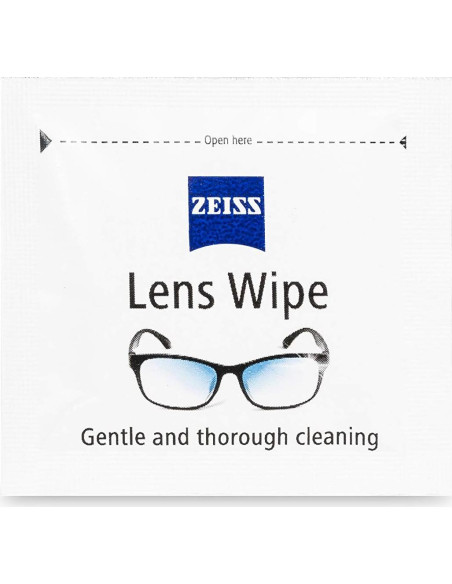 Toallitas de limpieza ZEISS 200 unidades para lentes ópticos