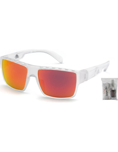 Gafas de Sol Rectangulares Adidas SP0006 para Hombres + Kit iWear