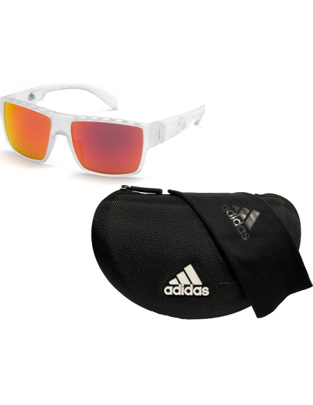 Gafas de Sol Rectangulares Adidas SP0006 para Hombres + Kit iWear