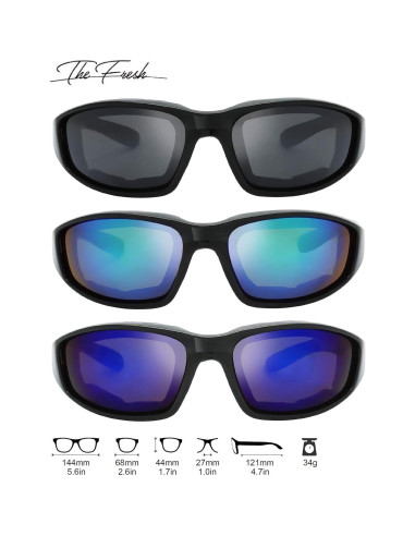 Gafas de sol The Fresh FR14 UV400 con lentes intercambiables